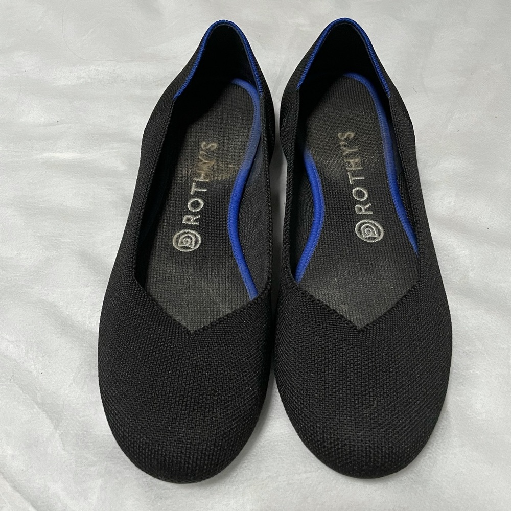 Rothys black shoes
